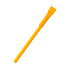 Ручка картонная Greta с колпачком, оранжевая - Фото 1
