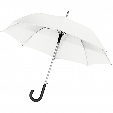 Зонт-трость Alu AC,белый (Белый)