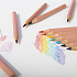 Набор цветных карандашей мини FLORA ,12 цветов - Фото 6