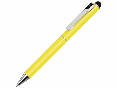 Ручка шариковая металлическая Straight SI Touch (Желтый)