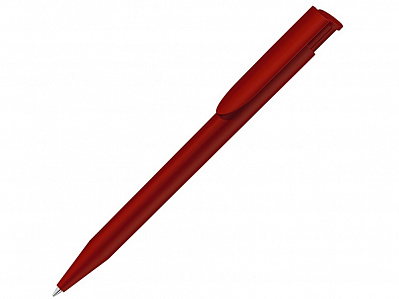 Ручка шариковая пластиковая Happy Gum, soft-touch (Красный)