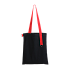 Шоппер Superbag black (чёрный с красным) - Фото 2