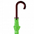 Зонт-трость Standard, зеленое яблоко - Фото 4