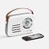 Bluetooth-колонка с радио Retronica, белая - Фото 5
