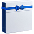 Коробка складная Gallant, L, белая с синим - Фото 1