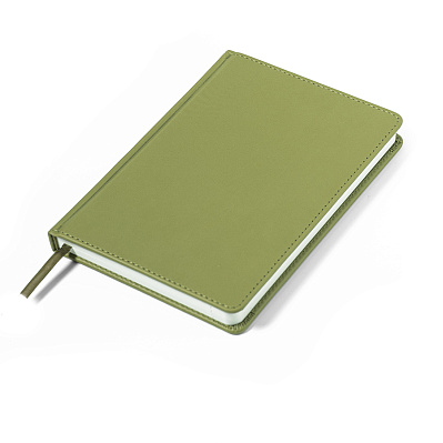 Ежедневник недатированный Campbell, формат А5,  в линейку (Оливковый)