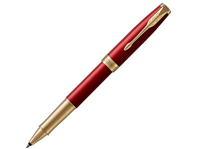 Ручка роллер Parker Sonnet (Красный, золотистый)