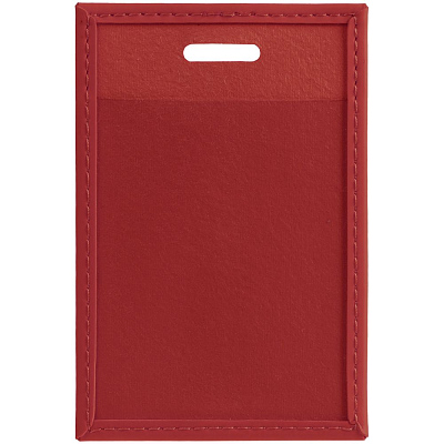 Чехол для пропуска Shall, красный