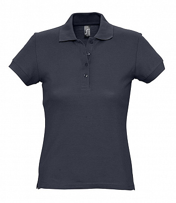 Рубашка поло женская Passion 170, темно-синяя (navy) (Темно-синий)