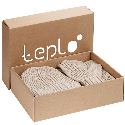 Набор Nordkyn Full Set с шарфом  (Бежевый)