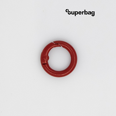 Карабин-кольцо Ring для обвеса, d=2см (красный) (Красный)