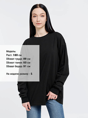 Футболка оверсайз унисекс Сity Sapiens, черная