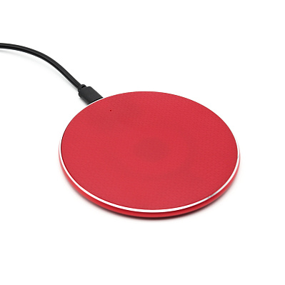 Беспроводное зарядное устройство Flappy 10W  (Красный)