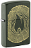 Зажигалка ZIPPO Wood Ring с покрытием Green Matte, латунь/сталь, зеленая, матовая, 38x13x57 мм - Фото 1