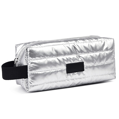 Косметичка-несессер Esquarta, чёрный/серебро (Чёрный/Серебряный)
