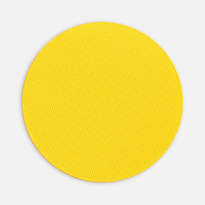 Наклейка тканевая Lunga Round, M, желтая (Желтый)