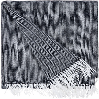 Плед «Гирвас», светло-серый (Серый)