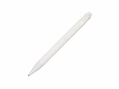 Ручка шариковая Terra из кукурузного пластика (Белый)