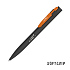Ручка шариковая "Lip SOFTGRIP", черный с оранжевым - Фото 1