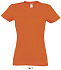 Фуфайка (футболка) IMPERIAL женская,Оранжевый S - Фото 1