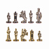Шахматы "Византийская империя", бордовый с золотом - Фото 2