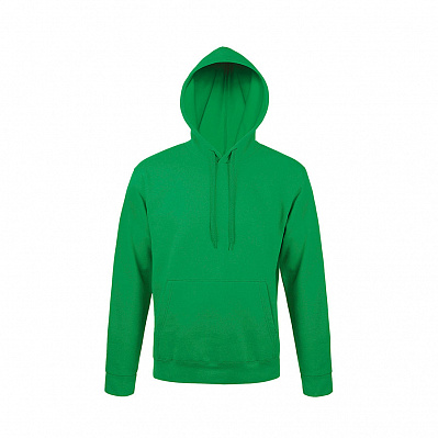 Толстовка мужская с капюшоном SNAKE, ярко-зеленый, XL, 50% хлопок, 50% полиэстер, 280 г/м2 (Зеленый)