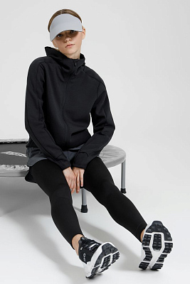 Куртка с капюшоном унисекс Begi, черная