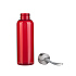 Бутылка для воды "H2O" 500 мл, красный - Фото 4