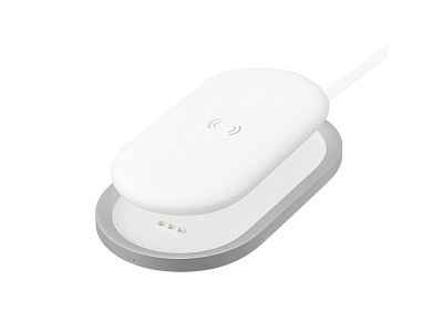 Внешний аккумулятор NEO Fly с магнитной док-станцией, 5000 mAh (Белый)