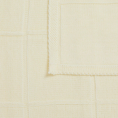 Плед Chainfield, белый (молочный)