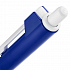 Ручка шариковая Hint Special, белая с синим - Фото 4