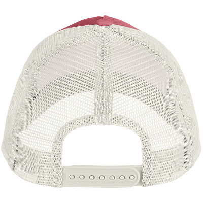 Бейсболка Blink, розовая (лососевая) с молочно-белым