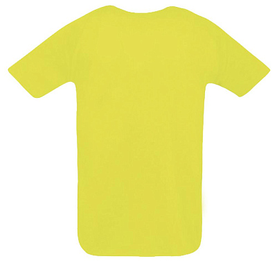 Футболка унисекс Sporty 140, желтый неон