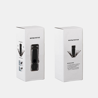 Мультитул "Flint", черный