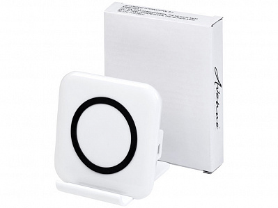 Беспроводное зарядное устройство-подставка для смартфона Catena (Белый)
