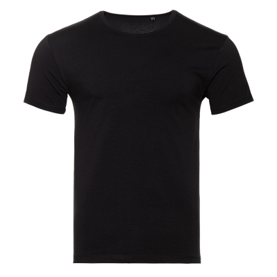 Футболка мужская STAN хлопок/эластан 180, 37 (Чёрный)