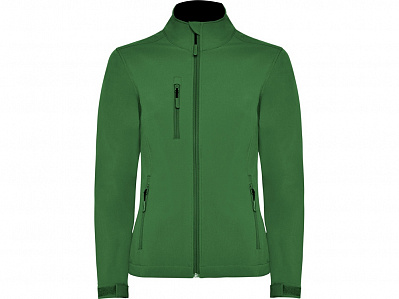 Куртка софтшелл Nebraska женская (Бутылочный зеленый)