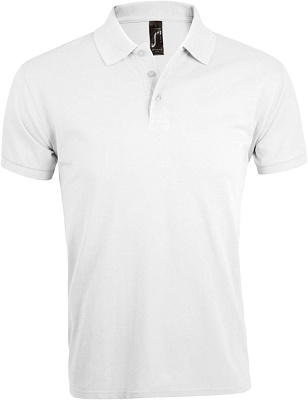 Рубашка поло мужская Prime Men, белая (Белый)