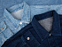 Куртка джинсовая O1, темно-синяя - Фото 11