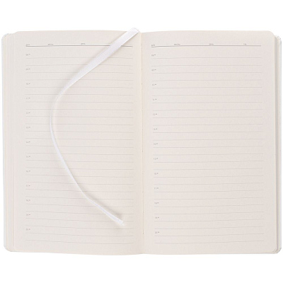 Ежедневник Magnet Shall, недатированный, белый