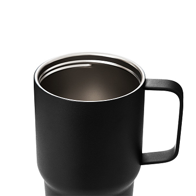 Термокружка вакуумная Aventura, черная