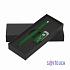 Набор ручка + флеш-карта 8 Гб в футляре, покрытие soft touch, темно-зеленый - Фото 1