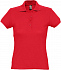Рубашка поло женская Passion 170, красная - Фото 1