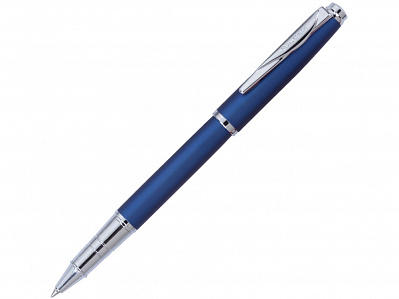 Ручка-роллер Gamme Classic (Синий матовый/серебристый)