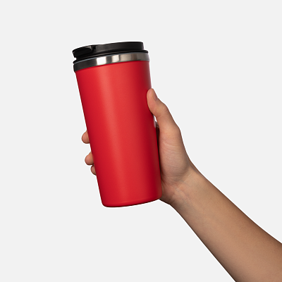 Термокружка вакуумная Палермо (Palermo), красная