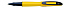 Ручка шариковая Pierre Cardin ACTUEL. Цвет - желтый. Упаковка P-1 - Фото 1