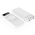 Внешний аккумулятор Authority с беспроводной зарядкой (5W), 10000 mAh, белый - Фото 5