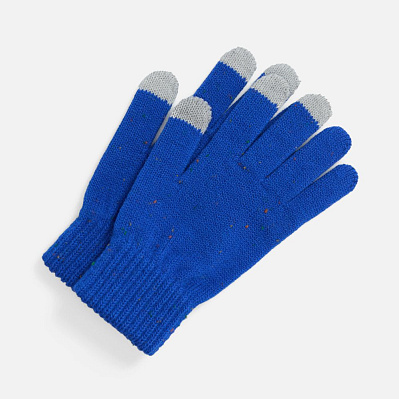 Перчатки сенсорные Spotti Senso, красные (Синий)