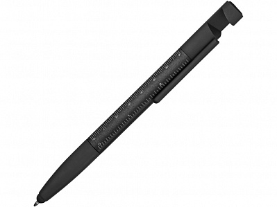 Ручка-стилус пластиковая шариковая Multy (Черный)