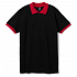 Рубашка поло Prince 190, черная с красным - Фото 1